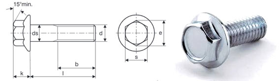 Stainless steel 12 point flange bolts dimension Stainless steel 12 point flange bolts dimension