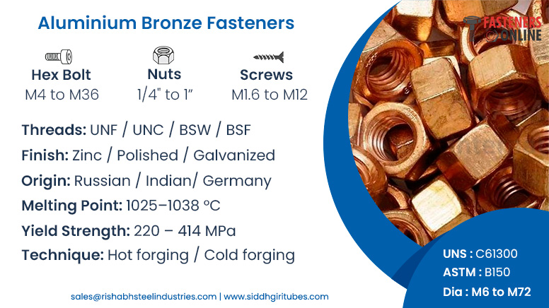 Aluminium Bronze Fasteners