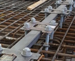 Application of Grade 5 lag bolts