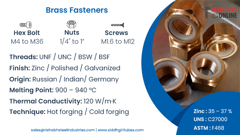 Brass Fasteners
