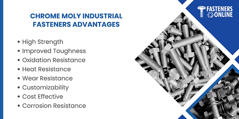 Chrome Moly industrial fasteners Advantages Chrome Moly industrial fasteners Advantages