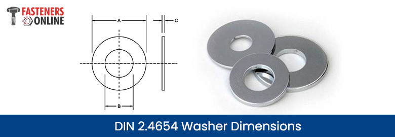 DIN 2.4654 Washer Dimensions DIN 2.4654 Washer Dimensions