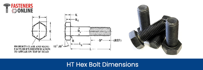 HT Hex Bolt Dimensions HT Hex Bolt Dimensions