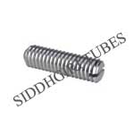 EN 27436 Slotted set screws with cup point