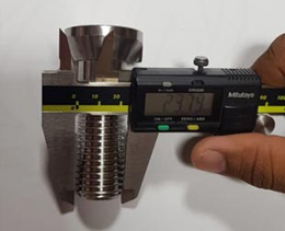 Stainless steel 316H fasteners material testing