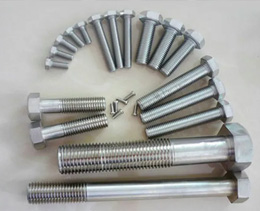 Super duplex SS heavy hex bolts Surface Finish