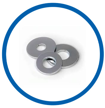 1.2343 plain washer