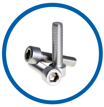 410S Stainless Steel hex cap screws