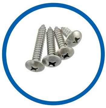431 SS machine screws