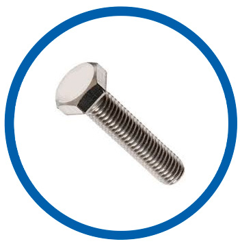 501 Stainless Steel hex bolts