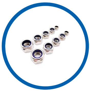 A194 gr 8 Nylon lock nuts