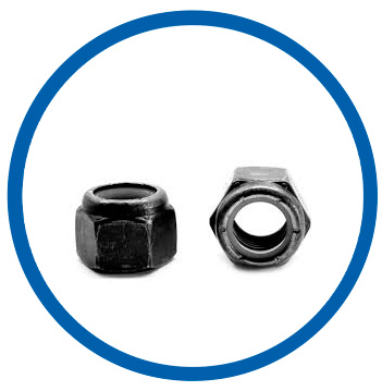 A194 grade 4 Nylon lock nuts