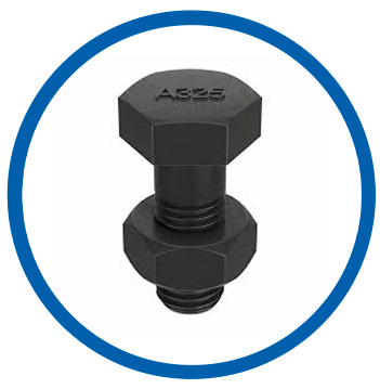 A325 type 1 hex bolts