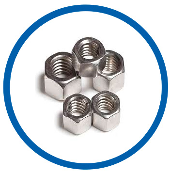 Alloy 20 hex nuts