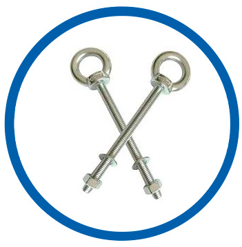 Alloy 25-6 MO eye bolts