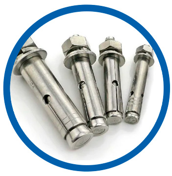 Alloy 316 anchor bolts