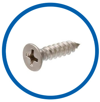Alloy 440C wood screws Alloy 440C wood screws