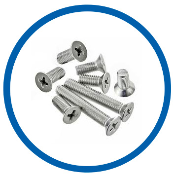 Alloy 50 machine screws