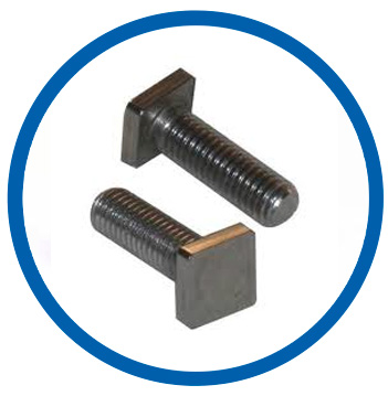 Alloy 8620 square bolts