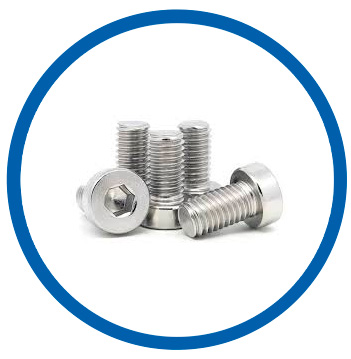 Alloy Inconel 718 hex cap screws