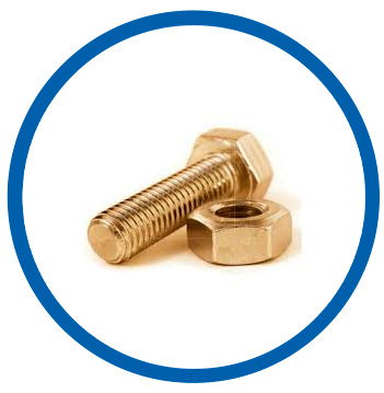Aluminium bronze bolts and nuts