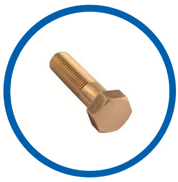 Aluminum bronze bolts