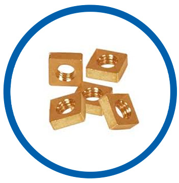 ASME SF468 copper nickel square nut ASME SF468 copper nickel square nut