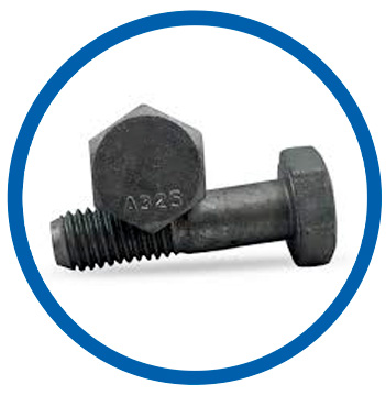 ASTM A325 heavy hex bolt