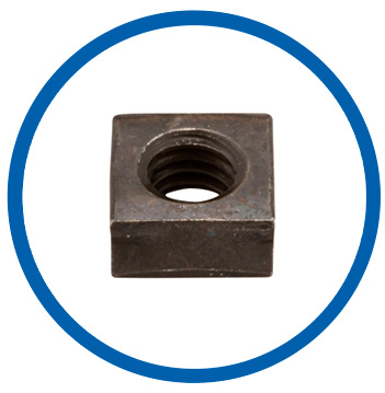 ASTM A325M type 1 square nut