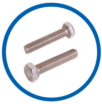 ASTM B625 Type 410S hex bolts