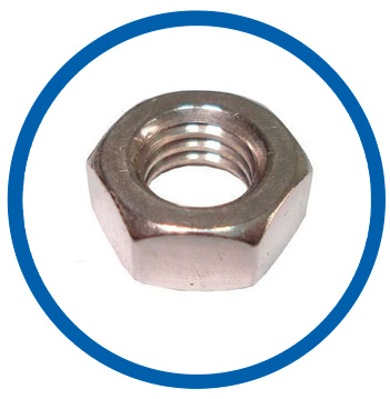 ASTM B625 UNS N08904 hex nuts ASTM B625 UNS N08904 hex nuts