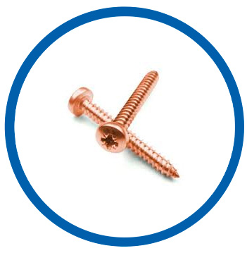 ASTM F468 copper nickel self tapping screws ASTM F468 copper nickel self tapping screws
