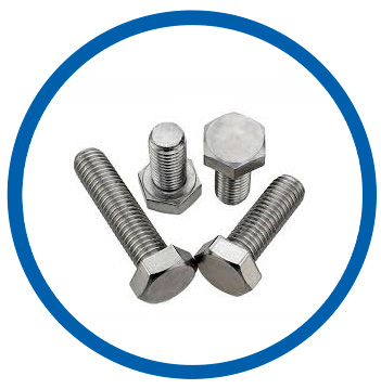 ASTM F468 Titanium heavy hex bolt