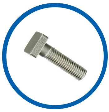 ASTM F593 Type 431 square bolts