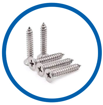 C276 Hastelloy self tapping screws C276 Hastelloy self tapping screws