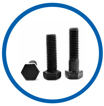 Carbon metal heavy hex bolt