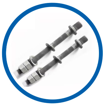 Carbon steel Grade 12.9 anchor bolts