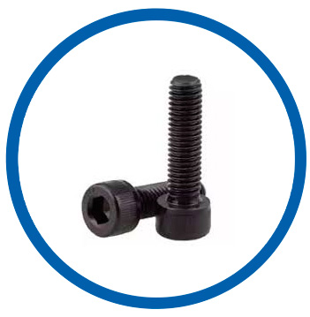 Carbon steel Grade 12.9 socket head cap screw