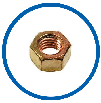 CDA 101 hex nuts