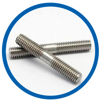 Commercially pure Titanium stud bolt