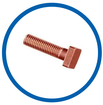 Copper alloy square bolts