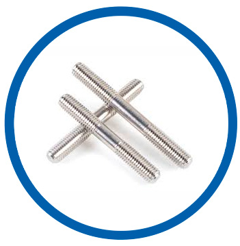 825 Incoloy double end stud bolts 825 Incoloy double end stud bolts