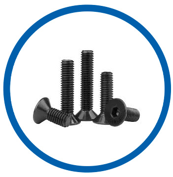 Grade 10.9 countersunk bolts
