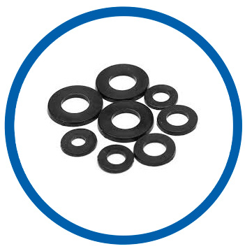 Grade 12.9 alloy steel flat washer