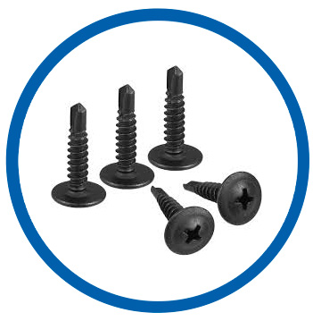 Killed carbon steel self tapping screws