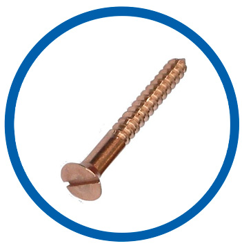 Marine grade C65500 boat screws