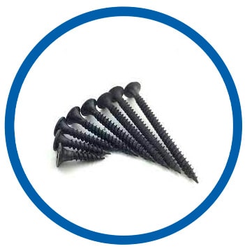 Medium carbon steel grade 5 screws