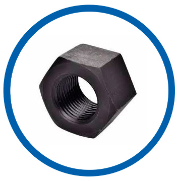 Medium carbon steel hex nuts