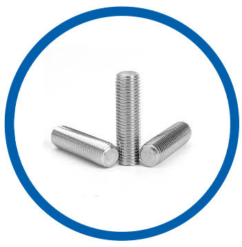 Ni C276 fully threaded studs Ni C276 fully threaded studs