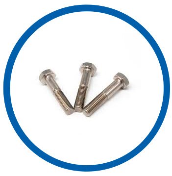 Nickel 601 heavy hex bolt